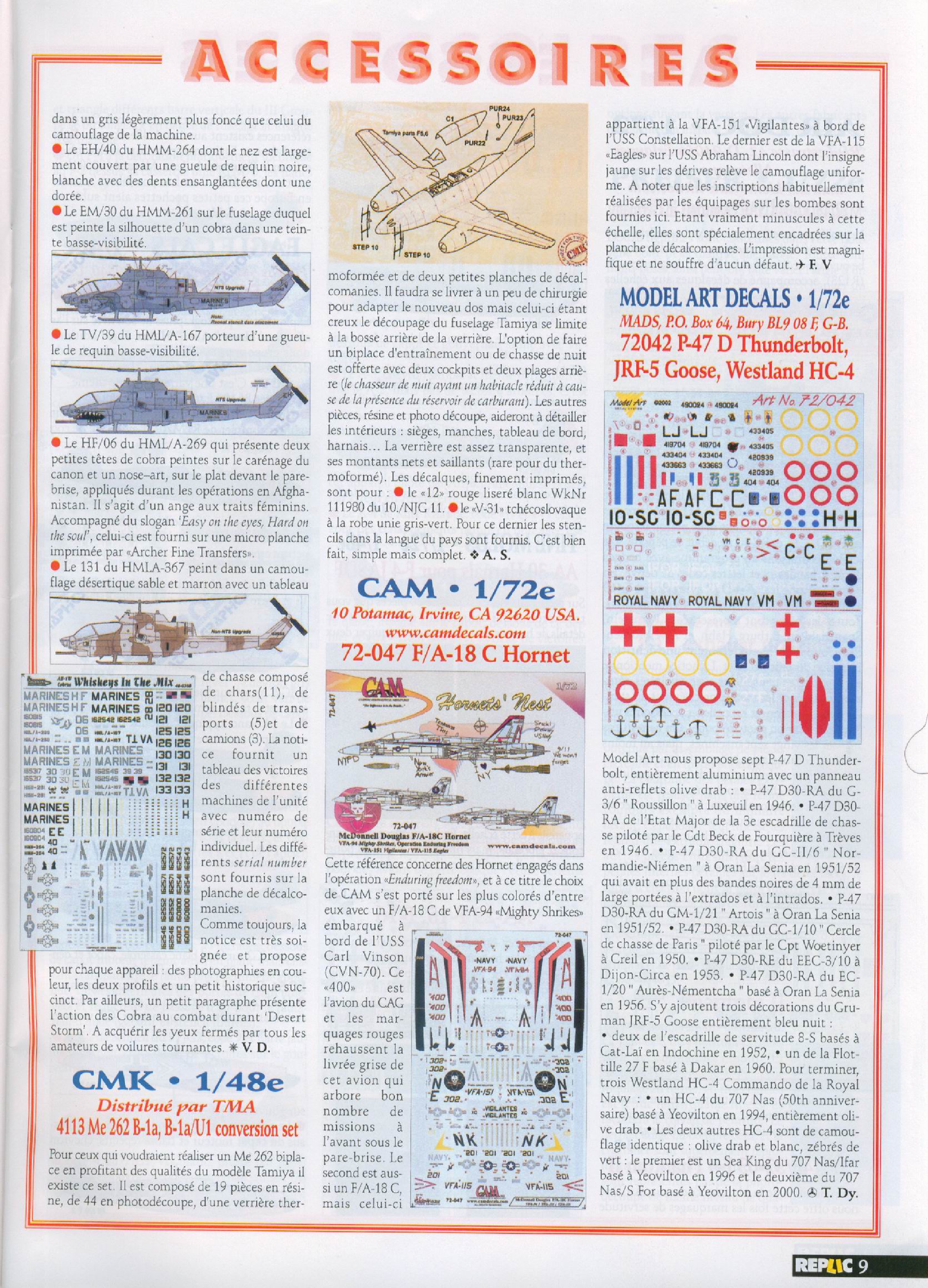 Replic 140 - Blohm & Voss BV 222, PZL P-11C, A-26K Invader, Technic - Wheels